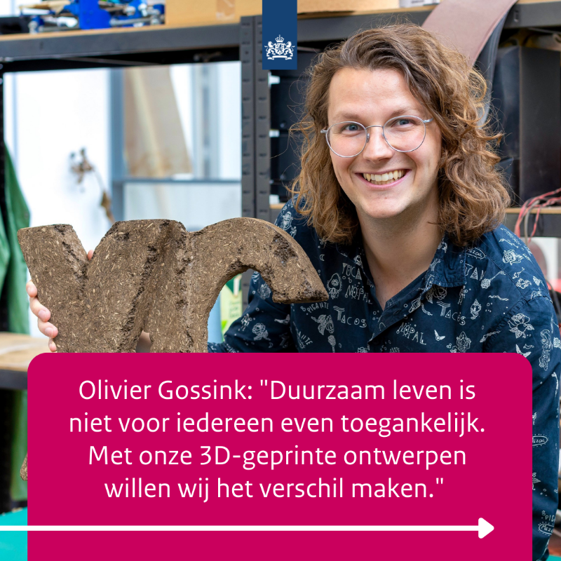 RVO_Innovatie's tweet photo. Shelduck was in 2021 genomineerd voor de Jan Terlouw Innovatieprijs. Het bedrijf maakt 3D-geprinte meubels van lokale, biologische restmaterialen. 

Oprichter Olivier vertelt je alles over Shelduck en zijn idealistische ambities ⤵️ 

#OctrooicentrumNL #IntellectueelEigendom