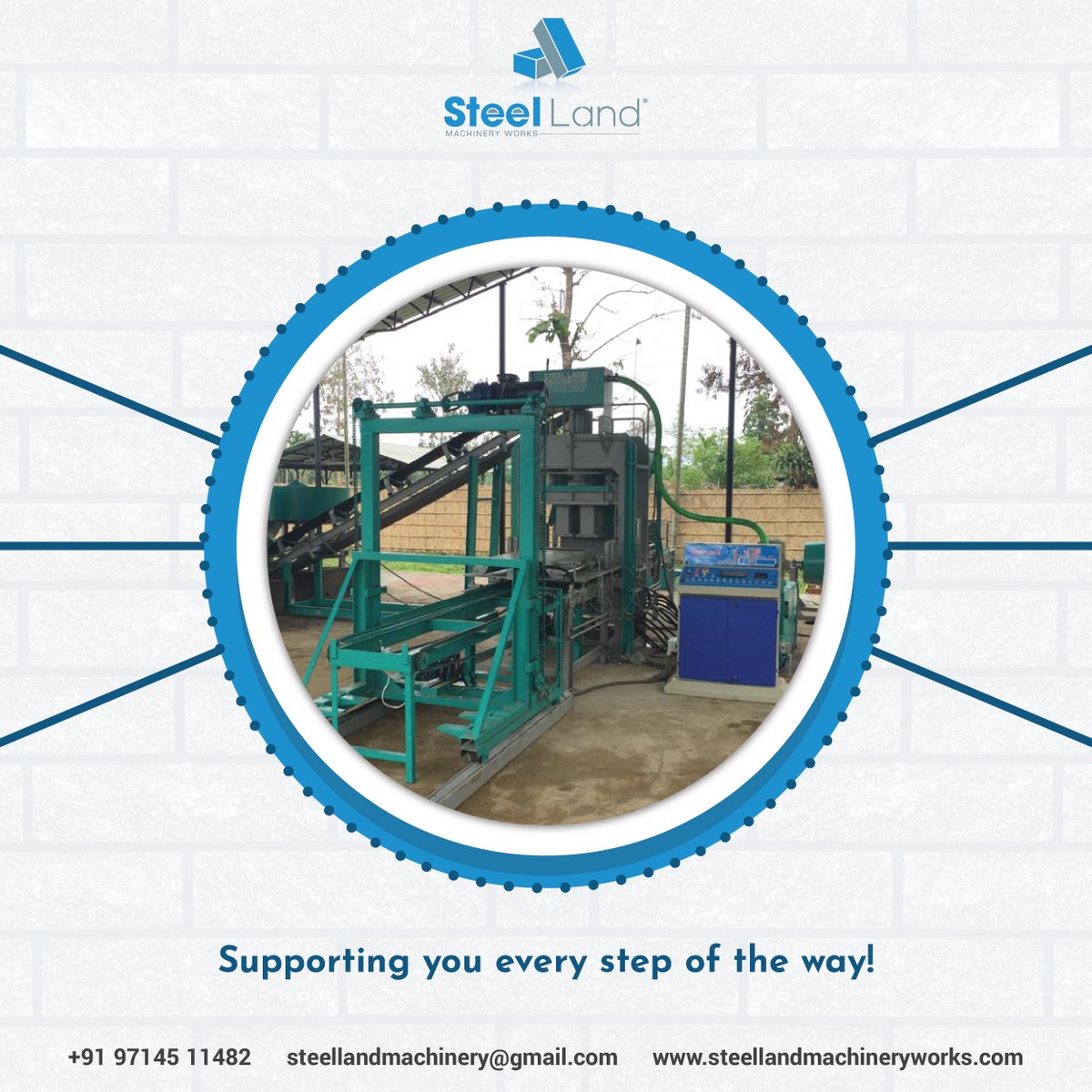 Steel_Land1's tweet image. Steel Land Machinery Works is built on years of innovative brick/block-making machines and services that customers use to build the world’s infrastructure. 

We are always committed to supporting them every step of the way.

#steellandmachinery #bricksmakingmachine