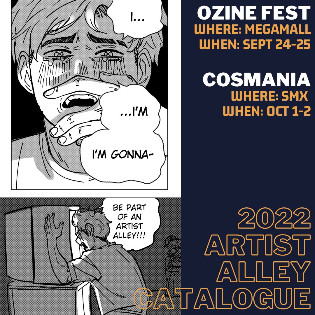 🧵(crying as i type this) i'll be selling at ozine fest and cosmania 2022!!! thread below for my official merch catalogue! 