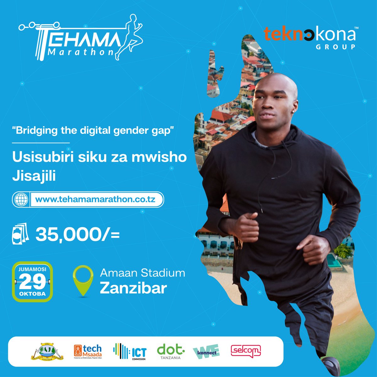 teknokona's tweet photo. Ni vema kujihakikishia ushiriki wako leo kabla muda haujaisha.
Kujisajili tembelea https://t.co/7oPk79lIW9 ujaze taarifa zako fupi kisha lipa elfu 35,000/= tu kukamilisha usajili wako.
#TEHAMAMarathon #TAIC2022 #KonaYaTeknolojia #TechMsaada https://t.co/AIGUUPoRP5