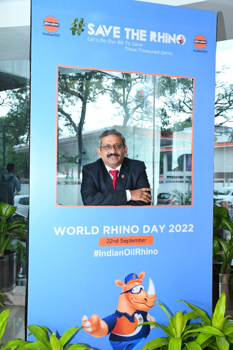 DirHR_iocl's tweet photo. Greetings on #WorldRhinoDay!
The magnificent Rhinos are under threat &amp; the tide has to turn now. At #IndianOil, our brand identity is connected to our brand mascot; the #IndianOilRhino &amp; we are leaving no stone unturned to care for this graceful denizen of our forests.
#SaveRhino https://t.co/tNfE0FfyIF