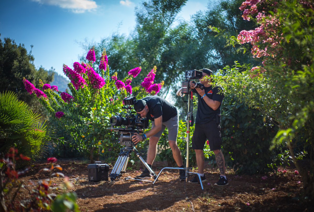BrickovenMedia's tweet photo. A few BTS shots from our shoot with @jamesvillasuk. It's been an unbelievable experience shooting in stunning Mallorca. 
#videoproduction 
#holidayad
#advert
#jamesvillas https://t.co/9T1A1Gm8lf