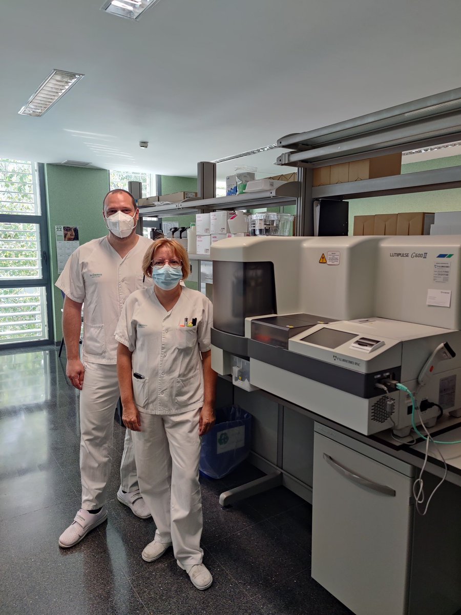 El Servicio de Análisis Clínicos del Hospital Universitario Son Espases ha incorporado este año la nueva tecnología inmunoquimioluminiscente para la determinación de los principales marcadores diagnósticos en líquido cefalorraquídeo frente a la Enfermedad de #Alzheimer