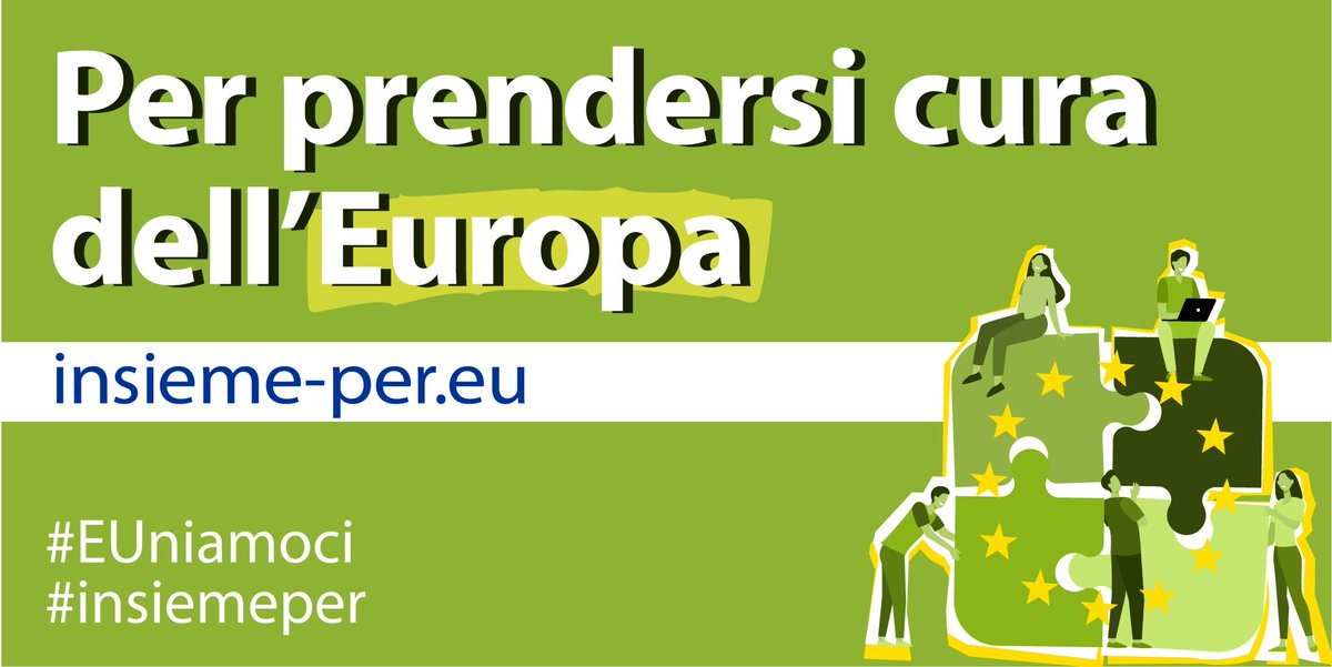 Europarl_IT's tweet photo. 🙋♀️🧩insieme per prendersi cura dell’Europa: ce lo dicono gli amici di https://t.co/Dv49IlS51J
🤝Incontra e conosci persone che hanno il tuo stesso entusiasmo per l’Europa 🇪🇺
🗨️Troverai eventi, notizie e tante attività👇
https://t.co/PzvzpLUU0m
#insiemeper https://t.co/5KtApC6CkK