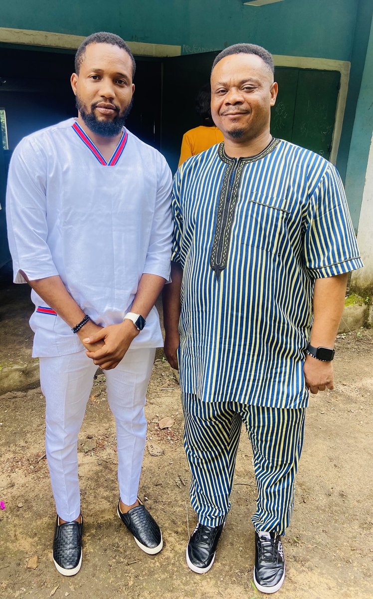 Orene_mathias's tweet photo. I shared a podium with my Prof and mentor extraordinaire. Where we spoke to the Teachers and Coppers of NSTC on; The Imperatives of Digital Learning Environment. Thank you sir for the Love and constant recommendations. https://t.co/CU6wcnLMpb