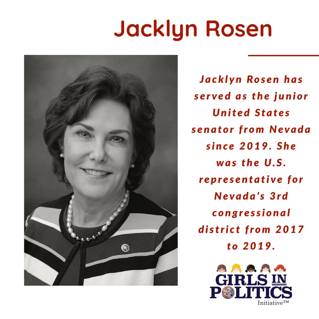 Girls in Politics Initiative on Twitter "Jacklyn Rosen has served as