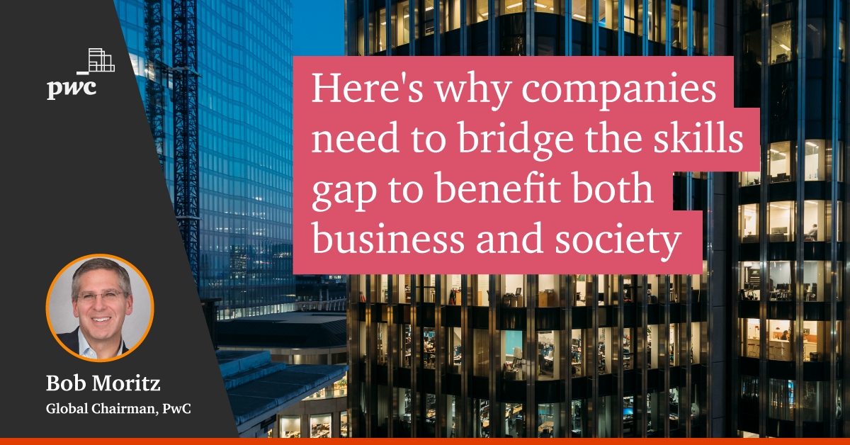 🔑What is the key to reducing polarisation and building trust between employers and employees, citizens and governments, and across broader society?

<a href="/PwC/">PwC</a> Global Chairman <a href="/Bob_Moritz/">Bob Moritz</a> explains here: pwc.to/wef-skillsgap 

<a href="/WEF/">World Economic Forum</a> #NewWorldNewSkills