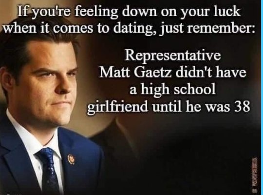 DaveASimone's tweet photo. Any loss by your corrupt party is your own doing.
How's your sexual predator investigation going, you Pedophile?
#MattGaetzIsATool #mattgaetzisanidiot #mattgaetzisapaedophile #MattGaetzIsARapist #MattGaetzIsGoingToPrison https://t.co/rX2oeyNXSP