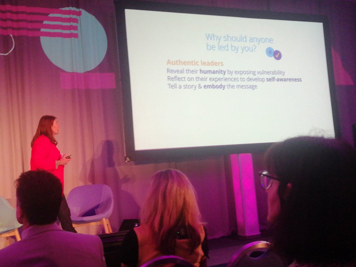 anna_connolly's tweet photo. The 5th leadership skill Connecting as Authentic Leaders from @HerminiaIbarra ar #IMI22 https://t.co/zDxWCGHa2w