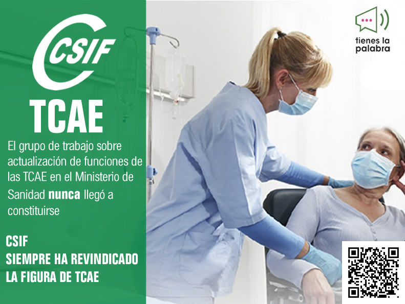 CSIFSanidadNaci's tweet photo. 👉#TCAE
📣El grupo de trabajo sobre actualización de funciones de las TCAE en el Ministerio de Sanidad nunca llegó a constituirse.
➡#CSIF SIEMPRE HA REVINDICADO LA FIGURA DEL COLECTIVO #TCAE
https://t.co/Jg0H2byOmd https://t.co/vlDNctE3vS
