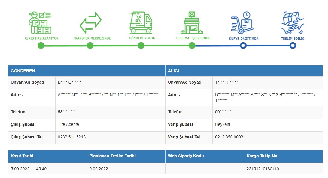 evrağı ayın 5 inde teslim etmişim ayın 22 olmuş hala teslim edilmedi. kaç kere <a href="/Surat_Destek/">SüratKargoDESTEK</a> müşteri hizmetlerini aradım sonuç sıfır. <a href="/SuratKargoTR/">Sürat Kargo</a> sizin yüzünüzden satışım iptal oldu. Vekaletnameyi ne zaman ulaştırırsınız? var mı söyleyeceğiniz birşeyler? <a href="/ticaret/">T.C. Ticaret Bakanlığı</a>