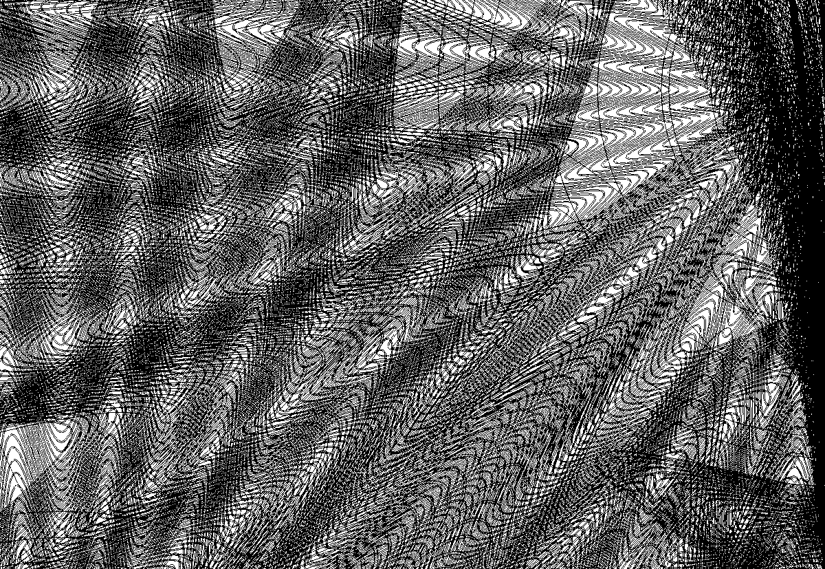 HOUSE_OFTHOUGHT's tweet photo. Wireframe details from a generative artwork created last year for a commission, using a series of formulas in thousands of repetitions #methodos #generativeart https://t.co/HXmWnf0pEv