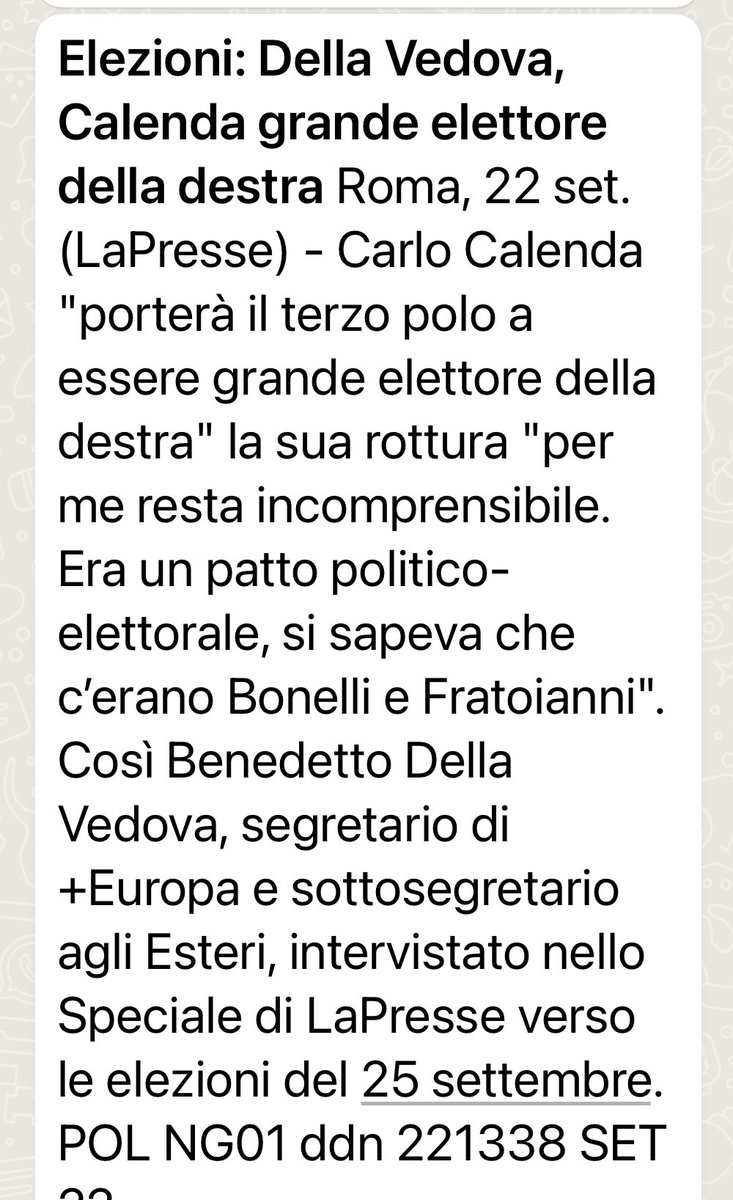 Carlo Calenda tweet media
