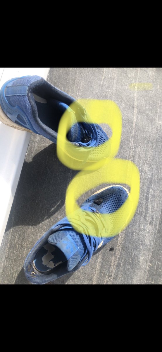 GoochGoochie's tweet photo. @bushontheradio you were talking about ‘bold as brass’ foxes this morning on @absoluteradio ….How accurate are the F*****s in my Surrey neighbourhood - on and IN my trainers last night!!!! This pair had to live outside as they stink - even more so now! In the 🗑 they go… https://t.co/IIK8InSQbX
