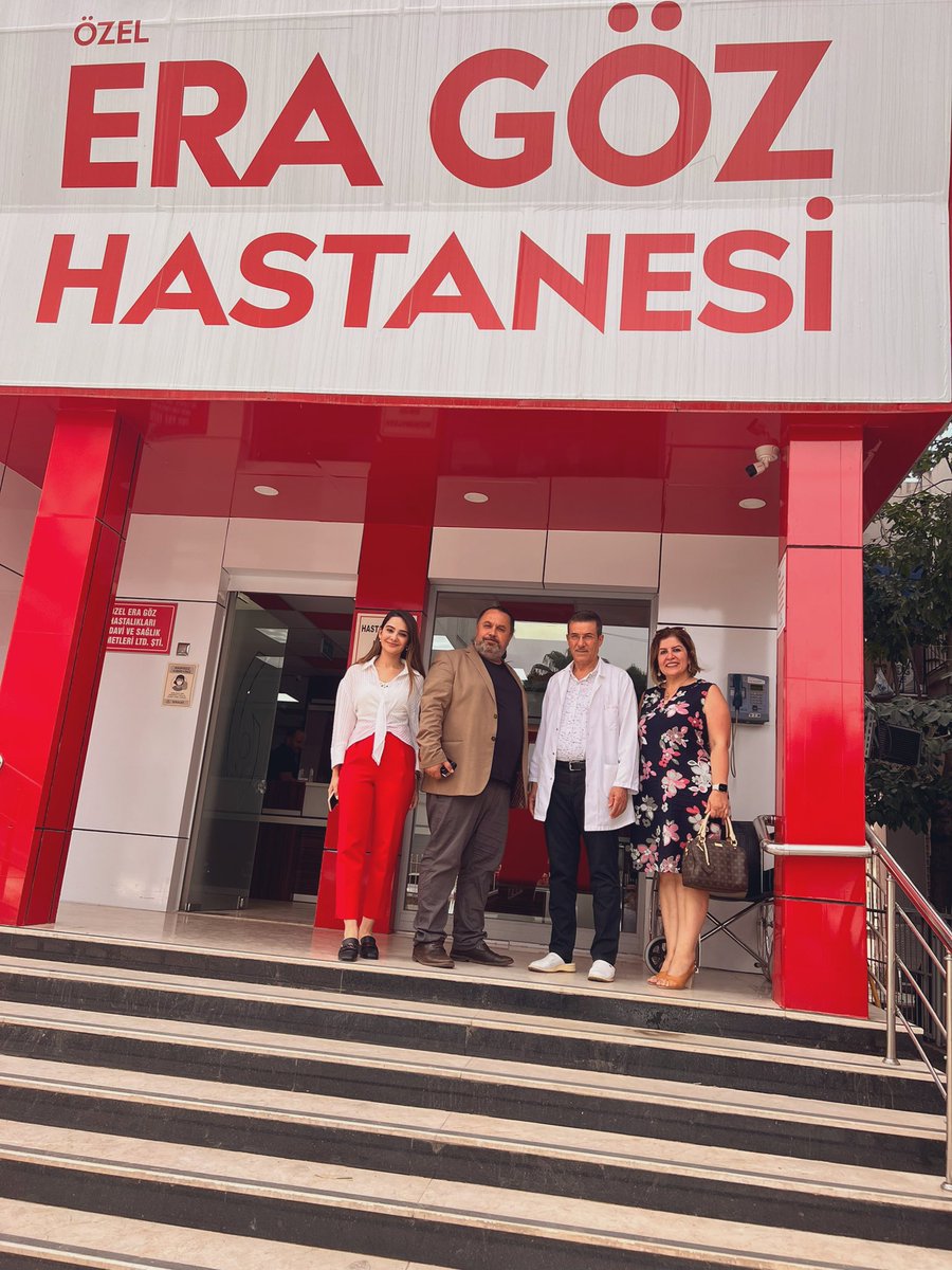 dogakolejiadana's tweet photo. Adana Doğa Koleji Kampüs Müdürümüz H.Abdullah Kekilli ve Kurumsal iletişim Müdürümüz Özlem Kamile TAŞ;
ERA GÖZ HASTANESİ
Yönetim Kurulu Başkanı
Değerli velimiz Operatör Dr 
Sayın Halil Aksu Bey’i ziyaret ettiler
İlgi ve alakalarından dolayı kendilerine teşekkür ederiz https://t.co/yUcgrTc120