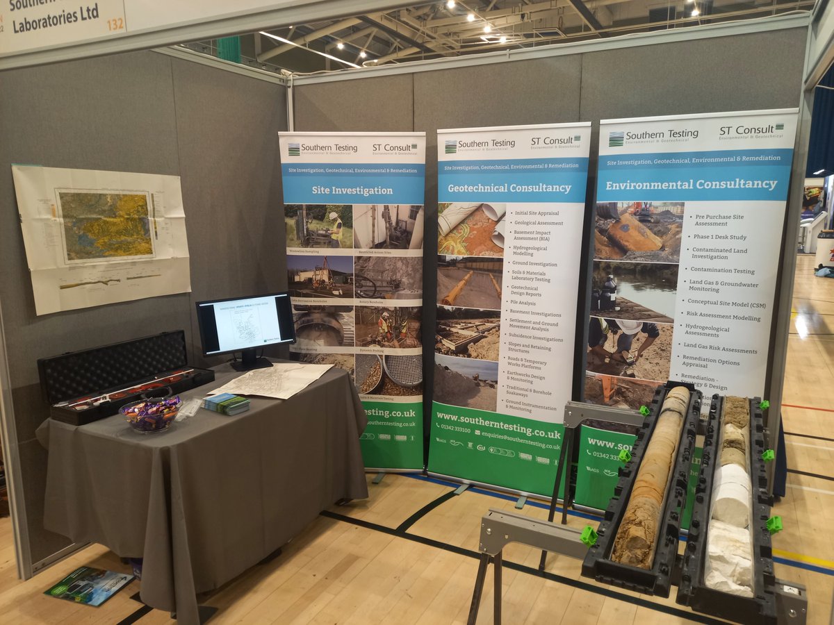 southerntesting's tweet photo. We are at the @ConstructExpo today. Come and see us at stand 132! #ConstructExpo #SECE22 https://t.co/JXQ3migJnt