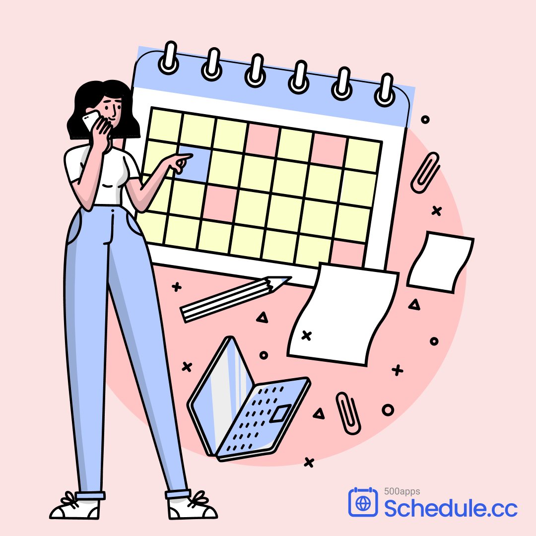 schedulecc's tweet image. Learn what appointment scheduling is and why it is important for modern businesses.
bit.ly/3vpgWpG
#500apps #AppointmentSchedulingSoftware