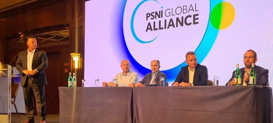 DiversifiedEMEA's tweet photo. Esteemed @Microsoft panel discussion as part of the @PSNI_AV Global Alliance Annual Conference, joined by our @Darren_Pitt who is sharing insights and best practices on how to leverage the #microsoftecosystem.
#MicrosoftTeams #MTR #MicrosoftTeamsRooms #PSNI #psniglobalalliance https://t.co/CZ9XCh7PDj