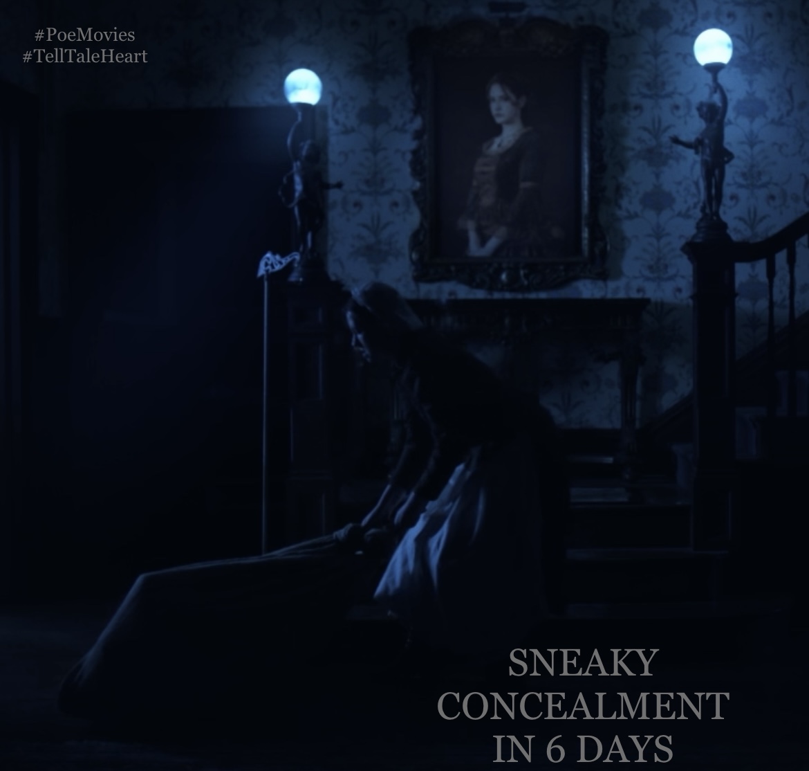PoeMovies's tweet photo. Less than a week to go!
#TellTaleHeart #EdgarAllanPoe #PoeMovies #GoMadWithUs
#SupportIndieFilm #education #teachers #horror #HorrorCommunity https://t.co/ZYMTVmsGpo