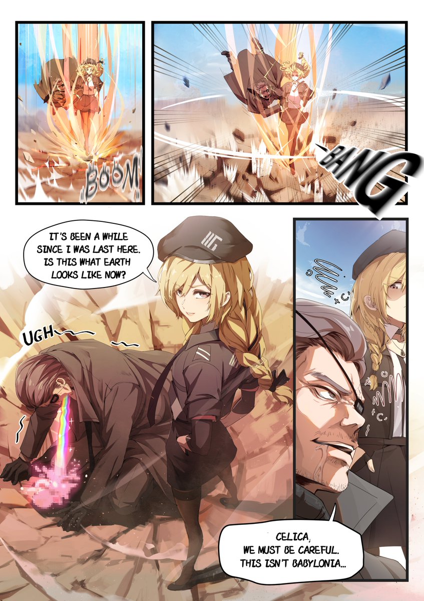 PGR_GLOBAL's tweet photo. (1/3)A new manga: PGR· Overlord Celica Chapter 1 is available to read now! Celica will lead you to a completely different Babylonia——
#punishinggrayraven #PGR https://t.co/480Bwm3pOH