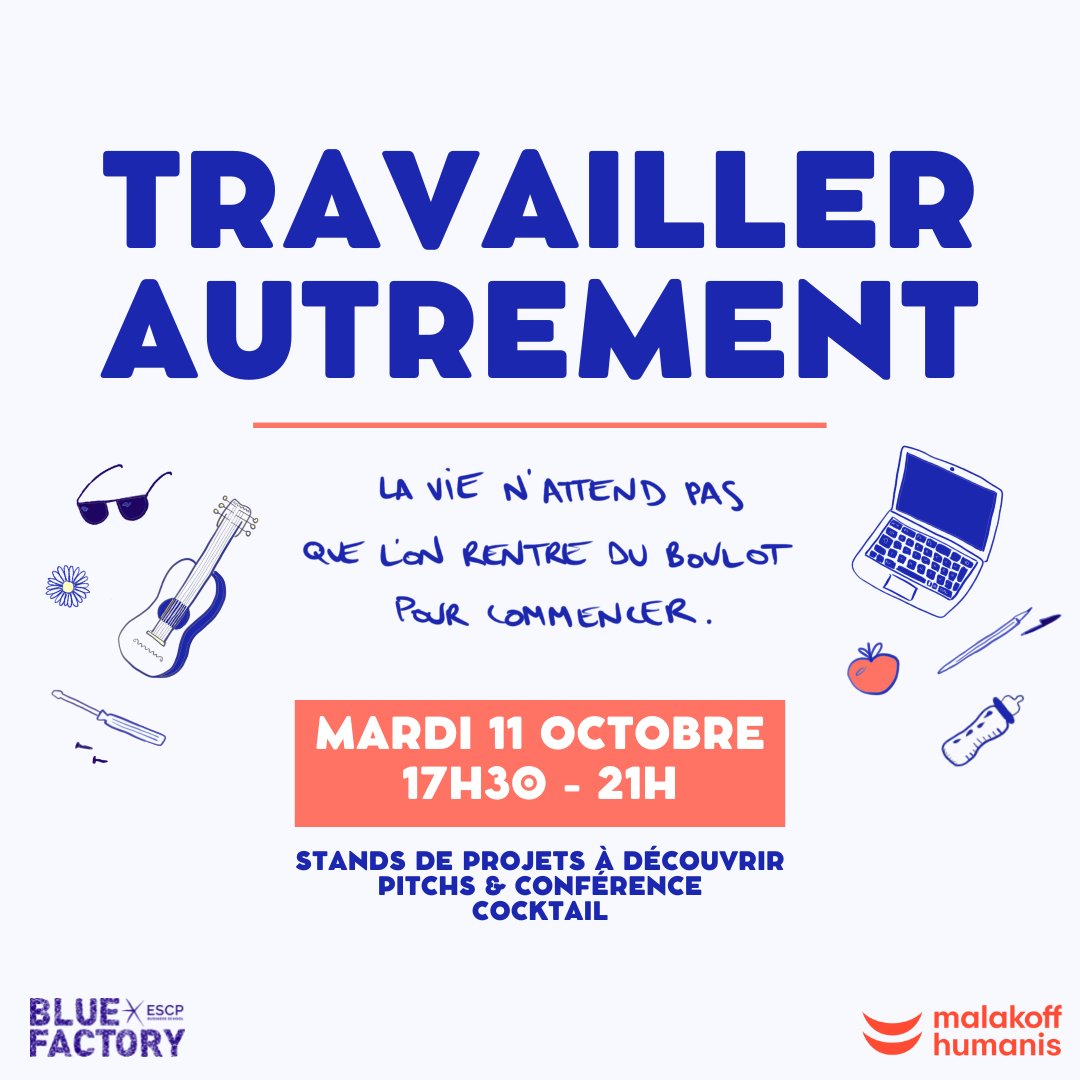 Blue Factory ESCP tweet media