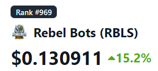 Alejandro_XBT's tweet photo. $RBLS +15% today

probably something 🤖 https://t.co/3FZAYbH10t