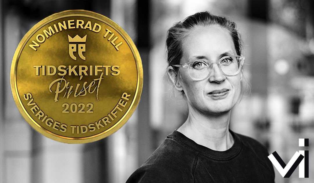 Tidningen Vi (@tidningenvi) on Twitter photo Ännu en nominering! Vi:s AD Hanna Johansson är nominerad för Årets design på Tidskriftsgalan <a href="/SvTidskrifter/">Sveriges Tidskrifter</a> Juryn skriver: ”Tidningen Vi och AD Hanna Johansson vet precis hur man ger läsarna – som verkligen kan kallas fans – kvalitet, detaljrikedom och fantastiska berättelser.” Ännu en nominering! Vi:s AD Hanna Johansson är nominerad för Årets design på Tidskriftsgalan <a href="/SvTidskrifter/">Sveriges Tidskrifter</a> Juryn skriver: ”Tidningen Vi och AD Hanna Johansson vet precis hur man ger läsarna – som verkligen kan kallas fans – kvalitet, detaljrikedom och fantastiska berättelser.”
