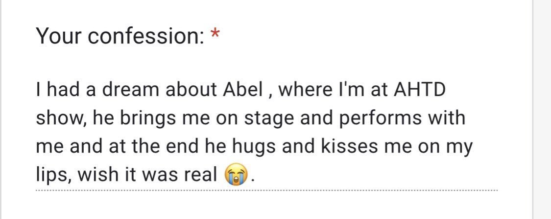 confession #161 
Speak it into existence!