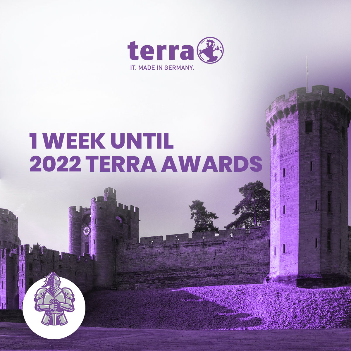 1 Week until the 2022 TERRA Awards We can't wait to see you all there! #TeamTERRA #IuseTERRA #TERRAKnights