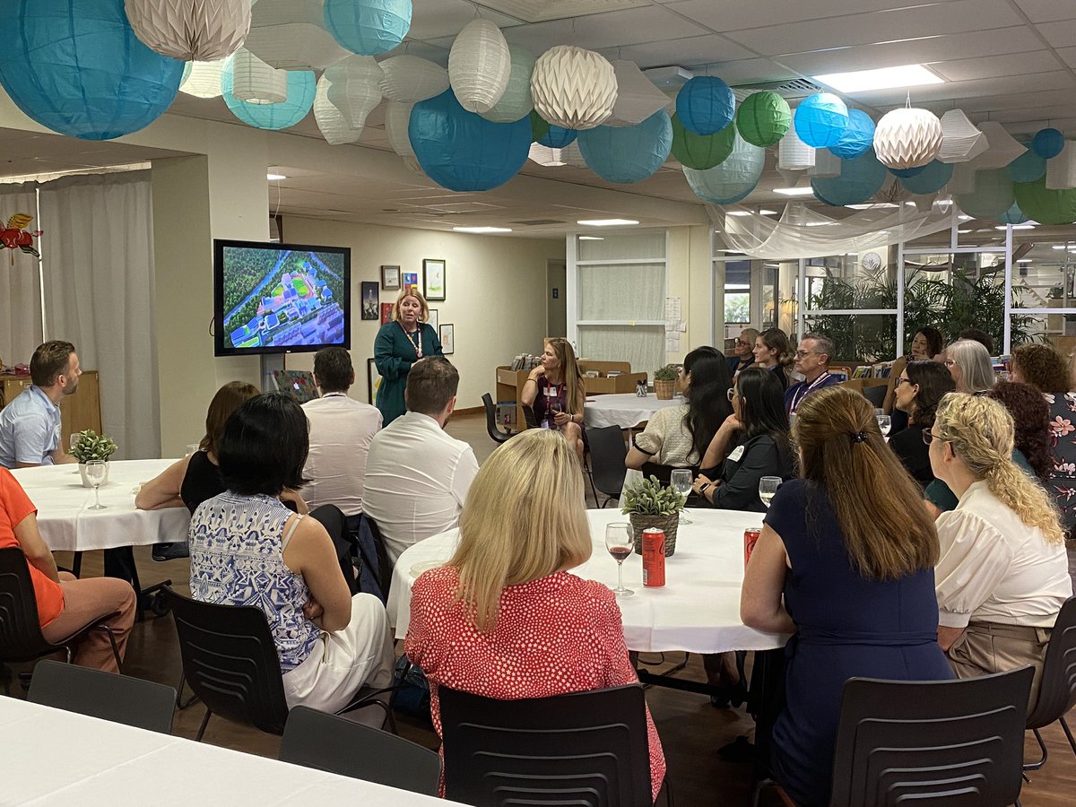 Hosted 40 of the Singapore Primary Administrators Network (SPAN) members today in the ELC. Discussed what’s started, what’s stopped and what’s continued post-Covid in schools. Finished by sharing the SAS building project and a quick tour of the site. #sasedu
<a href="/SAmericanSchool/">Singapore American School</a>