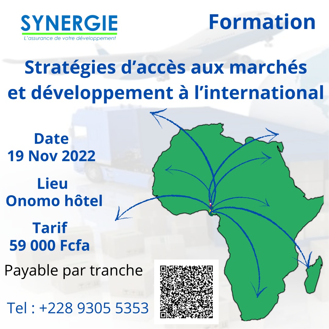 EcommerceTg's tweet photo. Inscrivez-vous à la formation  et découvrez les étapes nécessaires pour la réussite de votre développement sur ces marchés internationaux.

Inscription :
93 05 53 53 / https://t.co/v8rNJR8u2A

#eCommerceWeekTG #TogoPride  #MadeinTogo  #Synergie  #Togo https://t.co/Tv5C1xs1v9