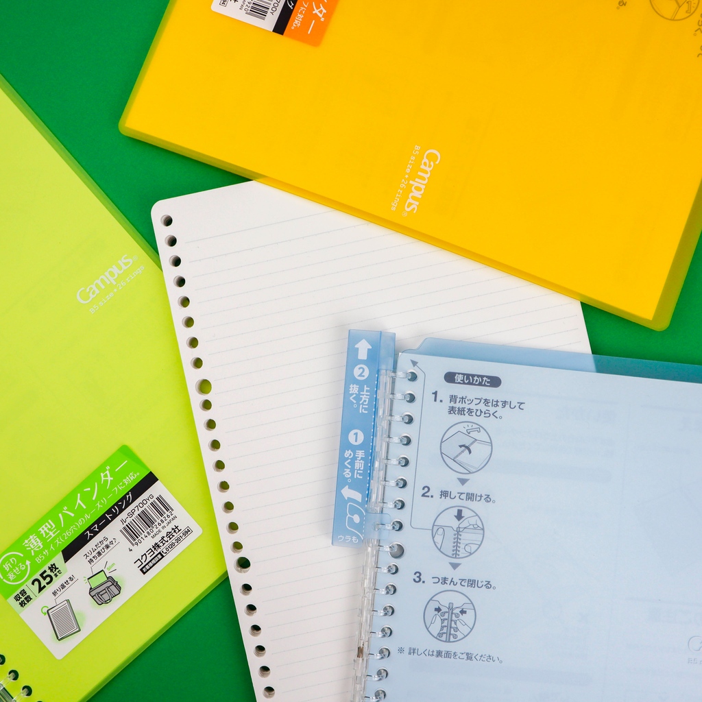 recessshop's tweet photo. Taking more notes than expected? The Kokuyo Campus notebooks are easily refillable – and we still have plenty of refill packs available! 📒
#kokuyocampus #kokuyo #japanesestationery #madeinjapan #backtoschool #studying #refillable #recessshop #recessshopyyc #penstopaper https://t.co/S0o4sh9qTQ
