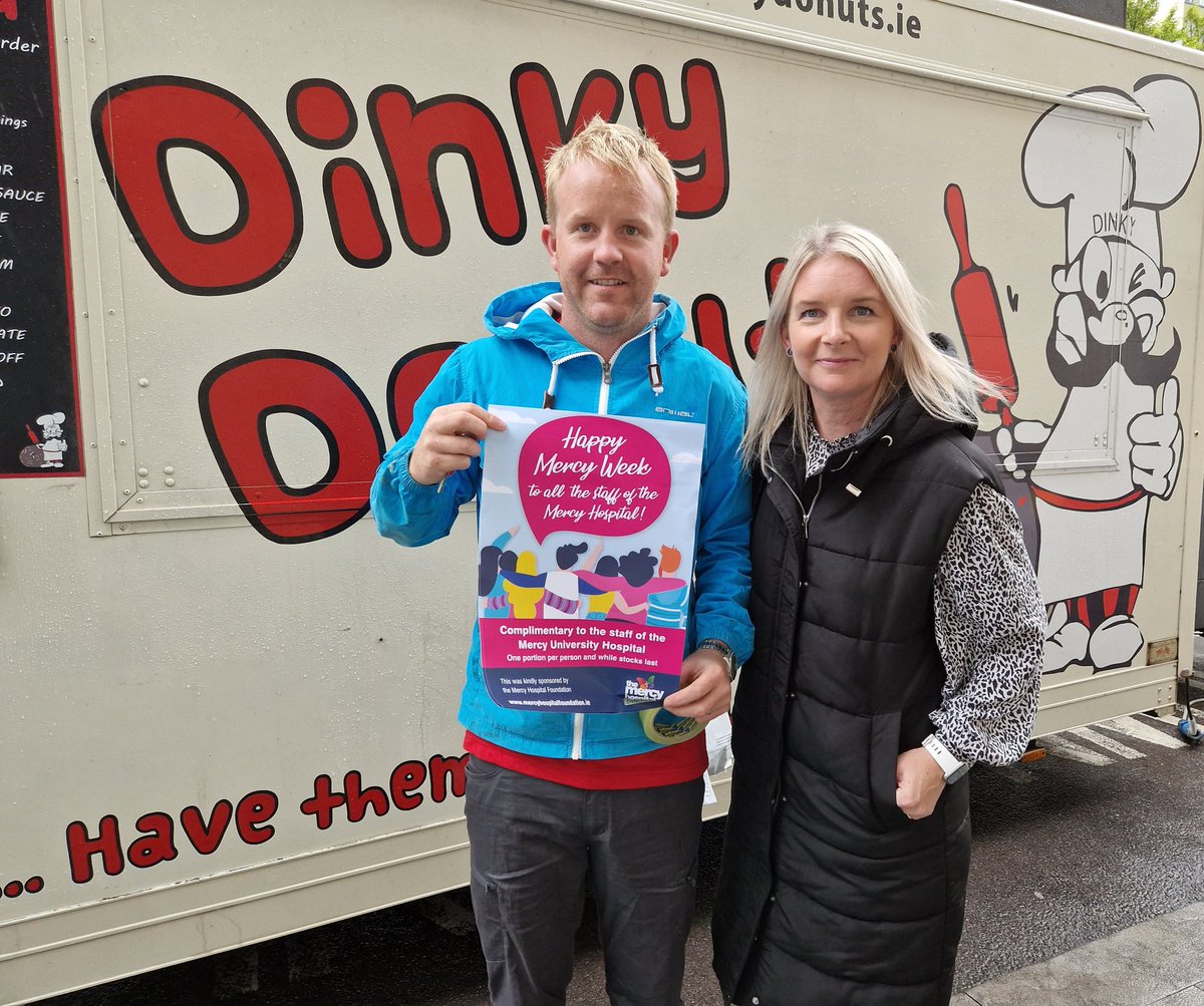 Mercycork's tweet photo. Thank you @mercyfoundcork for a tasty Mercy Week treat for staff of @Mercycork #MercyFamily @mercy_nursing https://t.co/fYZNgoYPWm