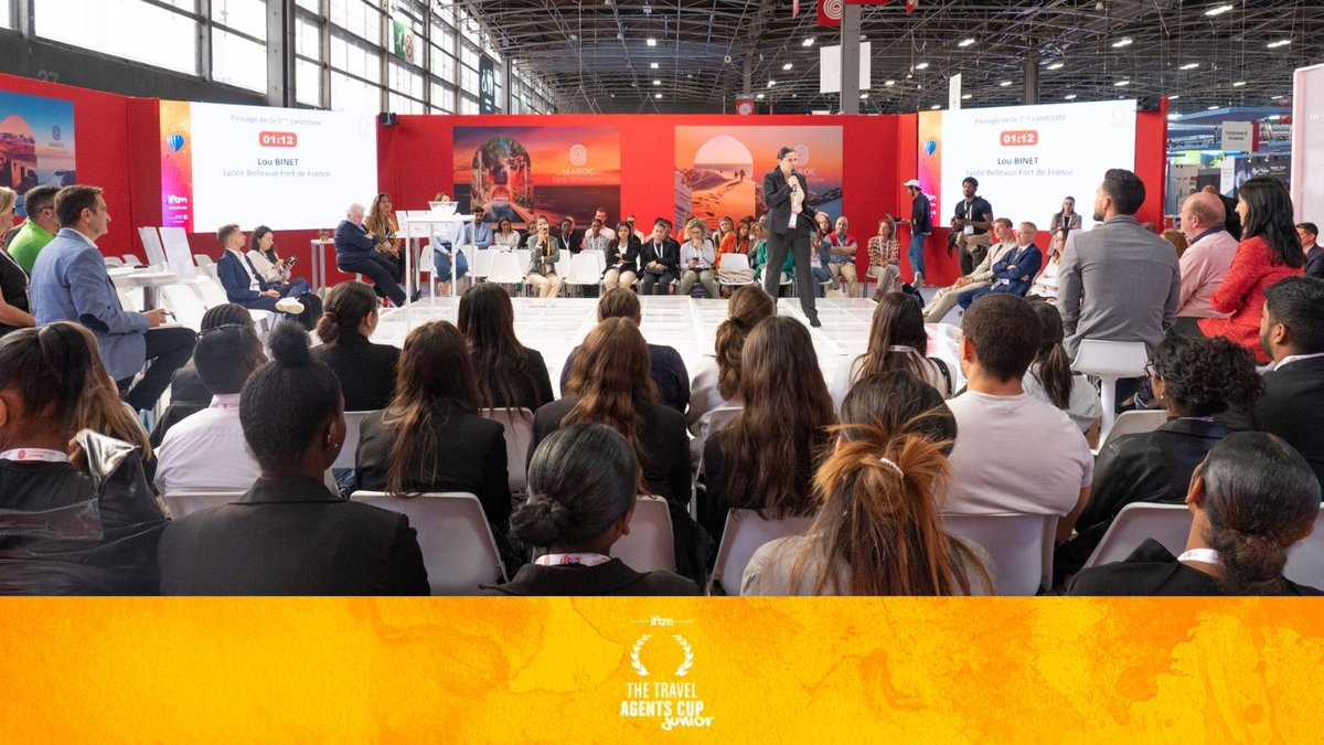 8 finalistes pour plus de 60 candidats....  l'ambiance est électrique en salle Arena pour la #TACJunior2022 🔥😉 et on adore ça ! 
#TACJunior #IFTM #IFTM2022