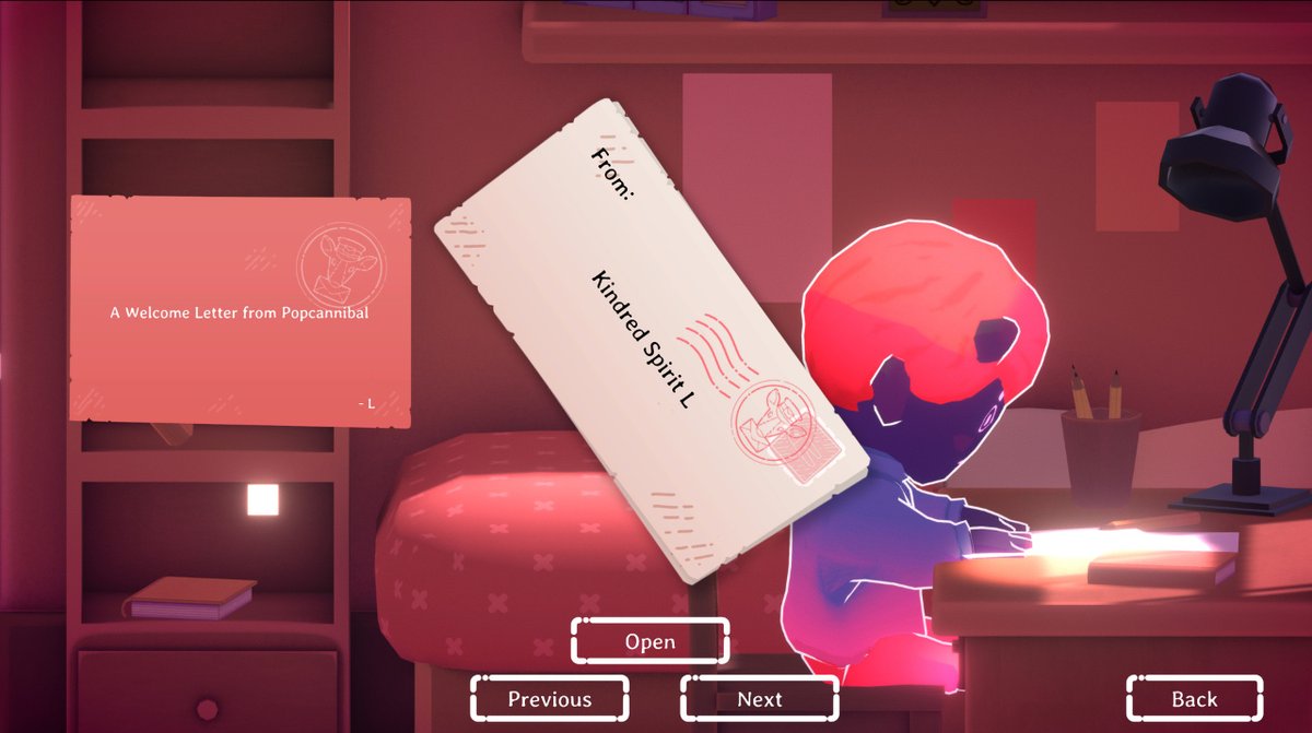 WrongRealityVR's tweet photo. @popcannibal We love this game because it lets people help each other without expecting anything in return. Letters are anonymous, so the only true motivation is taking care of strangers and making the world a better place.

It has amazing music and graphics for a very chill experience ☕ https://t.co/4WxYkROSRn