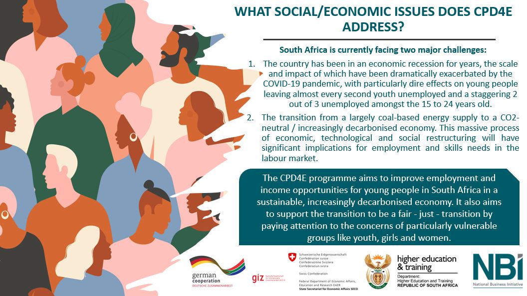 NBISA's tweet photo. #CPD4E programme brings TVET colleges & private sector closer together when it comes to curriculum development. Both sides benefit from the partnership: businesses get skills they need & students are able to find a job they are trained to do. @SECO_CH @giz_gmbh #CPD4Elaunch https://t.co/y2xq18Ld86
