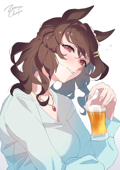 今日も今日とておつおつお#ウマ娘 #ライトハロー 