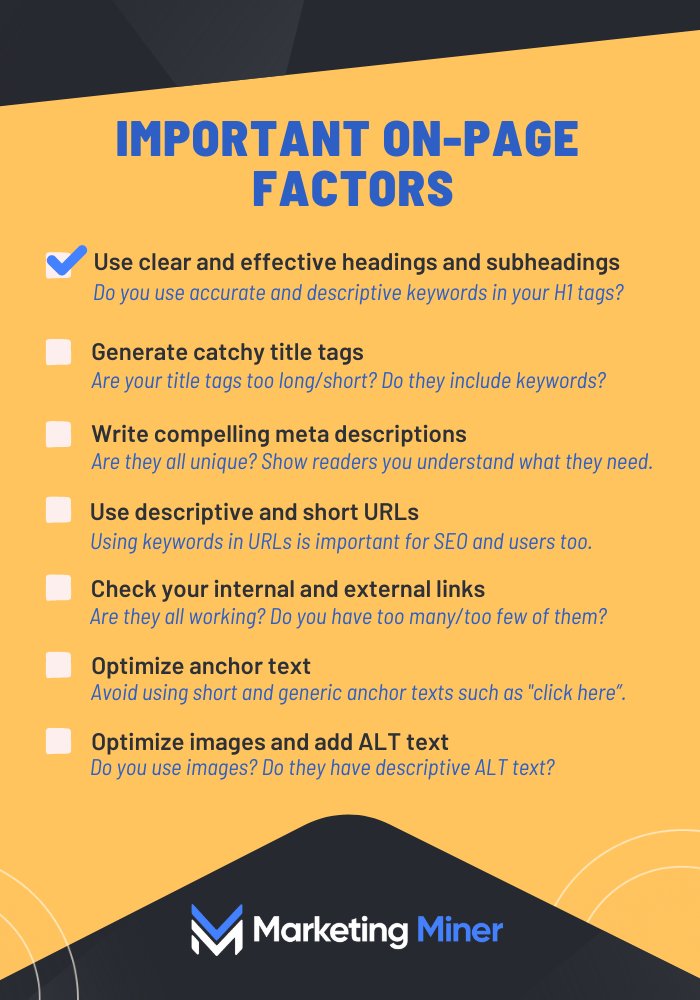 MarketingMiner's tweet photo. How do you analyze on-page factors and optimize them with Marketing Miner?🛠
Read our on-page SEO guide to find out: https://t.co/bDmjfJec8J
We also put together this useful checklist to help guide you. Simply download it by clicking on the image below.#SEOtips #MMtips
👇👇👇 https://t.co/2RqG0MBxwD