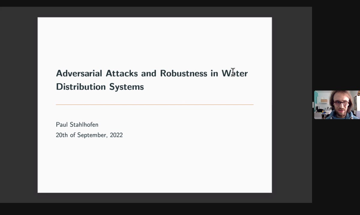 HammerLabML's tweet photo. Stealing our drinking water - without us noticing!? π± In his master's thesis "#AdversarialAttacks and Robustness in #WaterDistributionSystems", Paul Stahlhofen looked for the point at which the largest possible leak could be created which is not found by a detection system. https://t.co/S0uhFK54kj