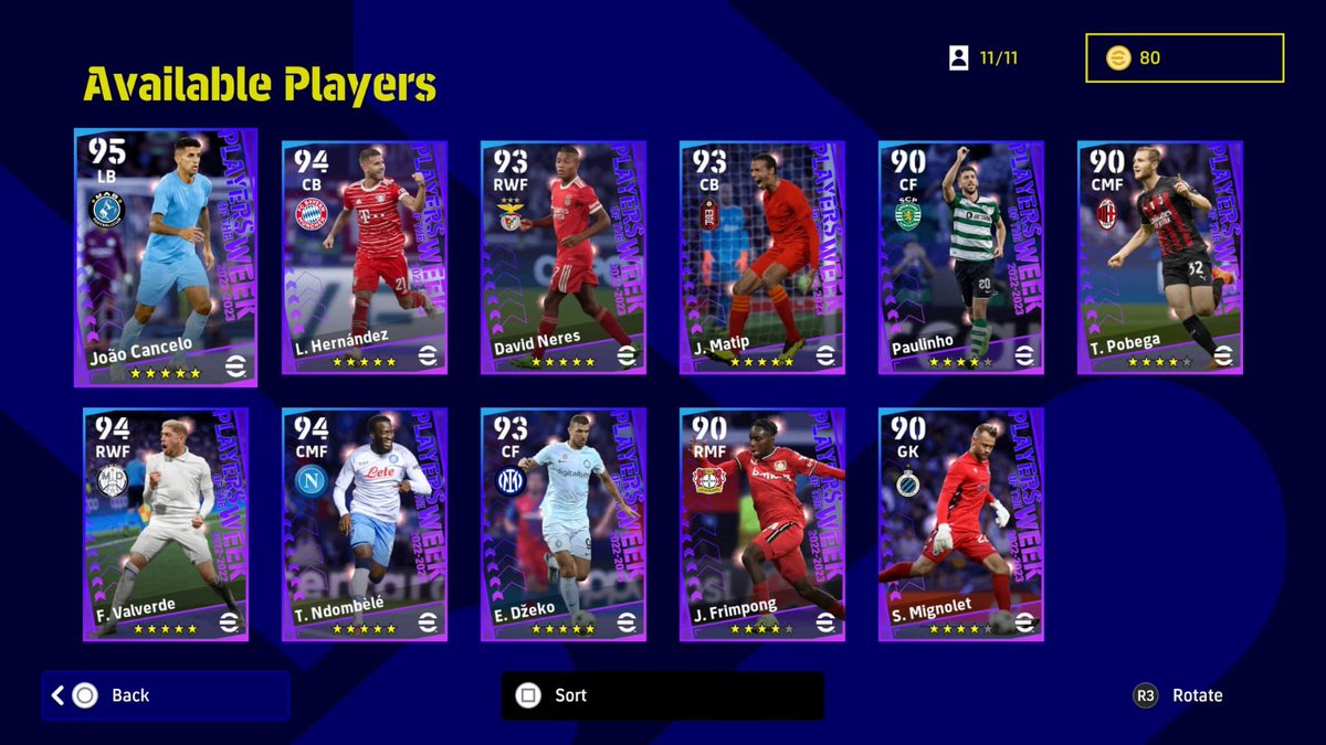 اللاعبين المتواجدين اليوم 🔥

• لاعبين Epic بايرن ميونخ ✅️
• لاعبين الافضل بالاسبوع POTW ✅️

《 لاول مرة يتواجد هونيس في ايفوتبول 🥰👍🏻 》

#eFootball #efootballmobile
#PS5Share #PS5 #PS4live
#PS4share #DISCORD
 #BayernMunich #اليوم_الوطني_السعودي_92