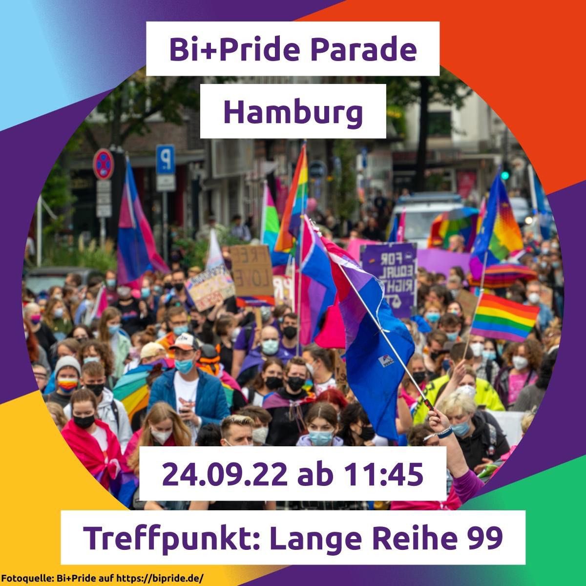 HamburgVolt's tweet image. Und @HamburgVolt ist natürlich auch in diesem Jahr wieder mit am Start bei der @BiPlusPride in #Hamburg. 
Kommt vorbei, setzt ein Zeichen und lasst uns Vielfalt feiern!