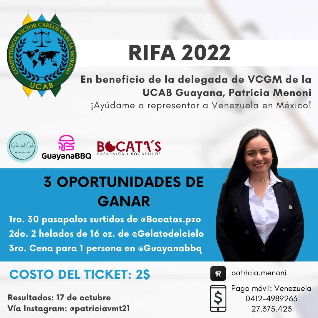 patymenoni's tweet photo. Nueva rifa válida solamente en PZO‼

Sigo buscando fondos para representar a Venezuela en México, y esta vez con 3 premios increíbles de nuestros locales favoritos🤩 ayúdame participando o con un RT!

Gracias @bocataspzo @GuayanaBBQ @gelatodelcielo por su ayuda❤ https://t.co/eezezn7k7Q