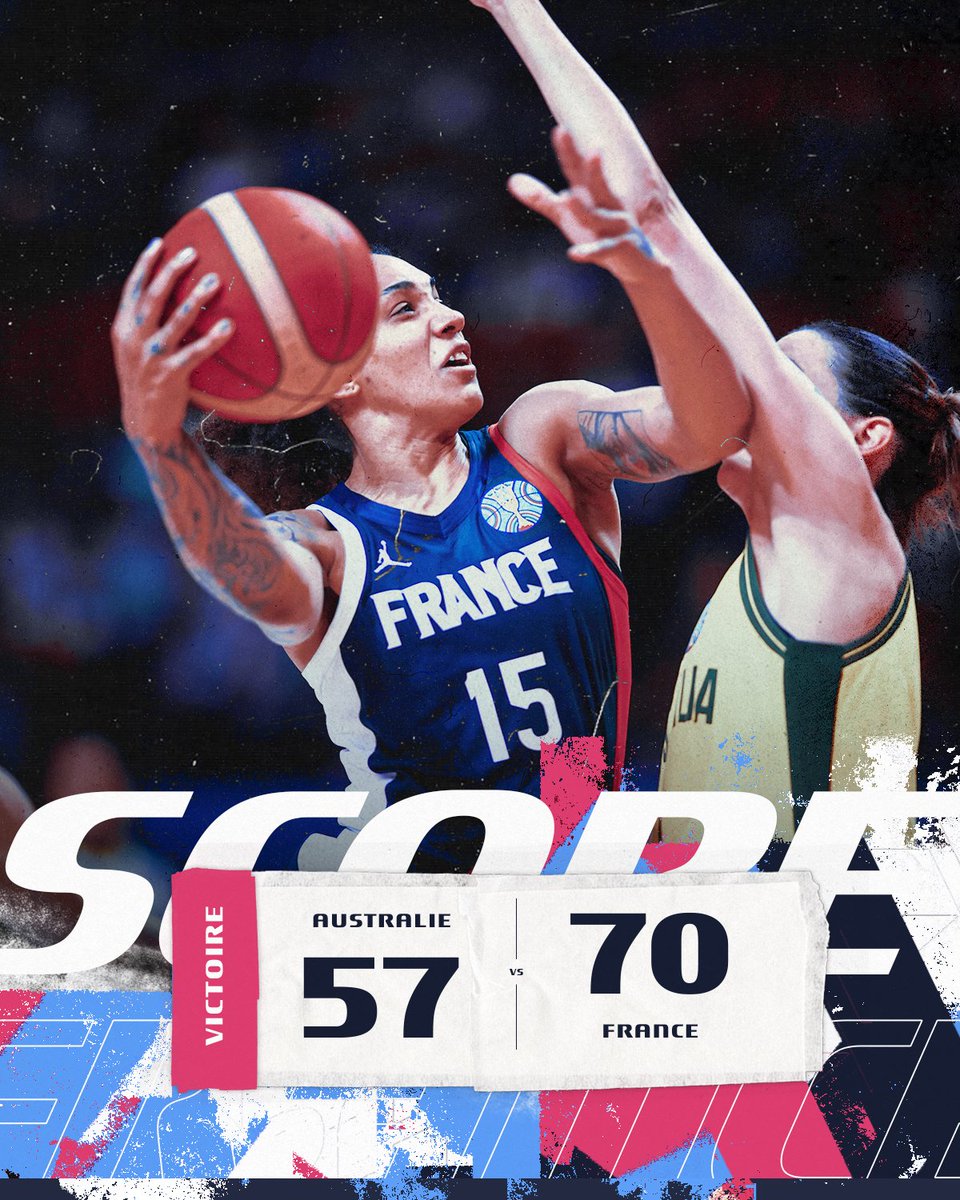 LES BLEUES 🇫🇷 FONT TOMBER LES VICE-CHAMPIONNES DU MONDE EN TITRE ! 💙

#PassionnémentBleu #AUSFRA