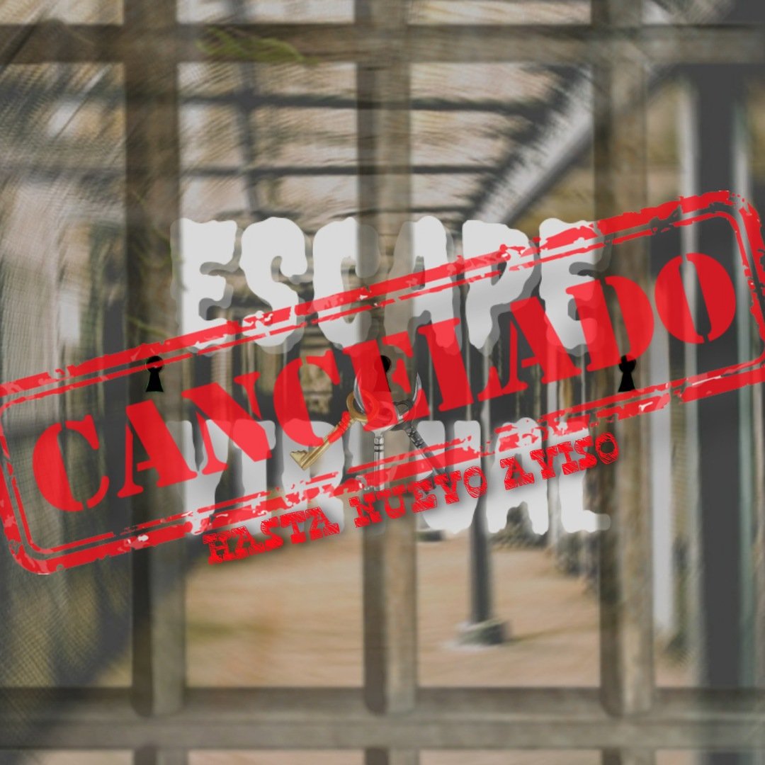 ESCAPE_VIRTUAL_'s tweet photo. ⛔ SE CANCELA TEMPORALMENTE ⛔
Cuando volvamos os avisaremos y tendremos en cuenta los casting ya realizados para esta edición.

Hasta pronto. https://t.co/AdFjlMcPtT