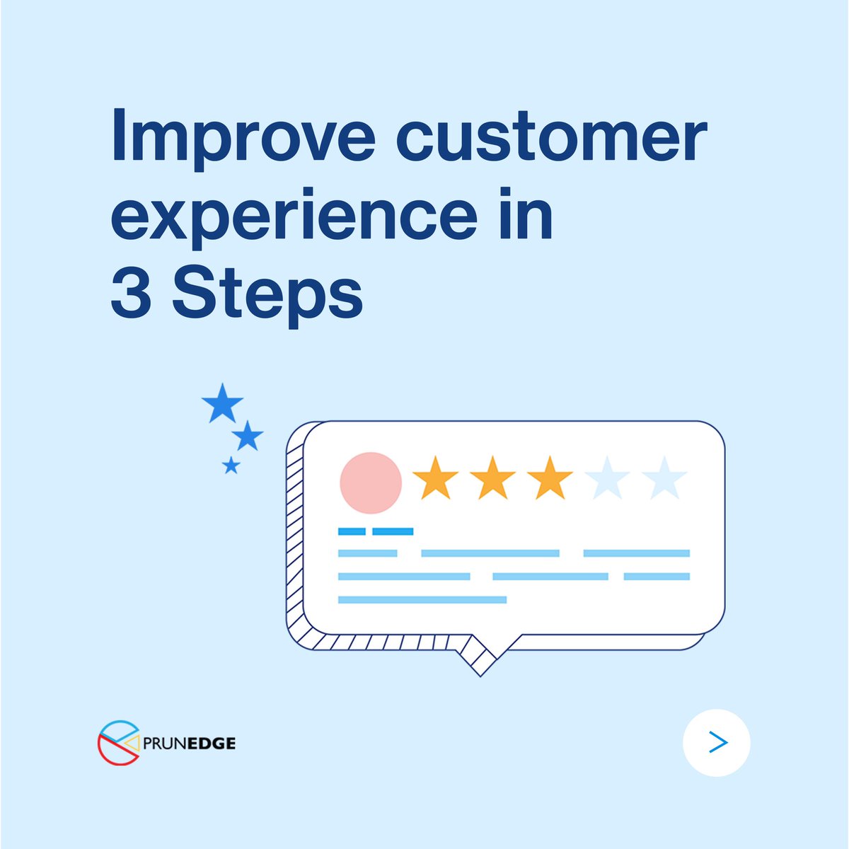 Prunedge's tweet photo. Businesses are becoming ever more aware of the importance of customer experience in nurturing loyalty, cutting costs, and ensuring long-term growth.
But how precisely can your CX be improved? Swipe to find out! 👉
#Prunedge #CustumerExperience https://t.co/LtxmrFXC5L