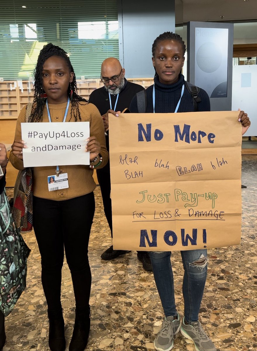 It’s #LossAndDamageActionDay!

People who have contributed least to the climate crisis are now suffering its worst impacts, &amp; decency demands that #LossAndDamageFinance be mobilised urgently to help them.

This is about justice, building trust and solidarity. #PayUp4LossAndDamage