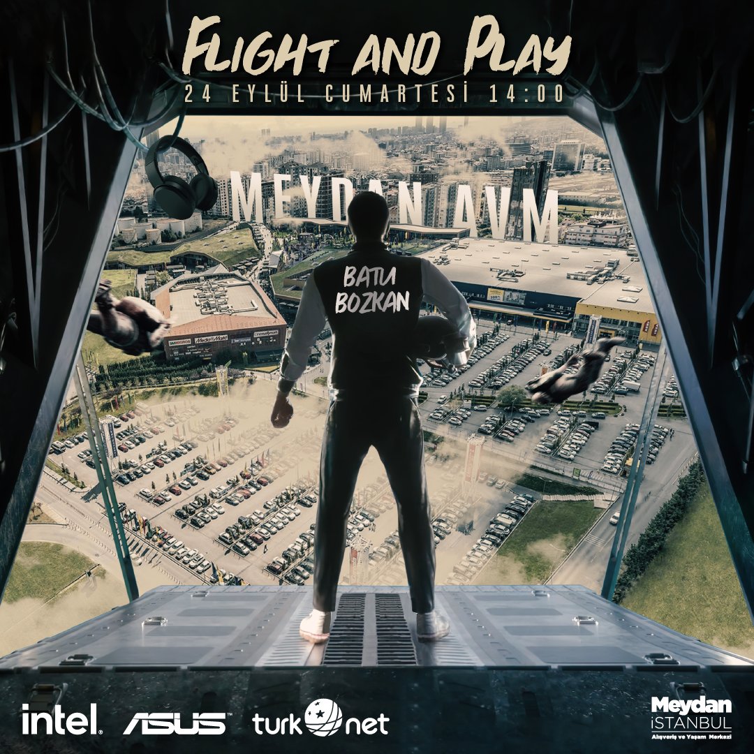 MeydanAVM's tweet photo. Intel Gaming Fest Fight &amp; Play etkinliği Batu Bozkan’ın sunumu ile Meydan İstanbul’da! Geri sayım başladı! #24Eylül

Turnuvaya kayıt için 24 Eylül Meydan İstanbul AVM’ de yerini al

🔥PUBG
🔥30.000TL Oyun Havuzu
🔥4 vs 4

#turnuva #intel #asus #batubozkan #pubg #game #meydan https://t.co/RBtH67pWu9