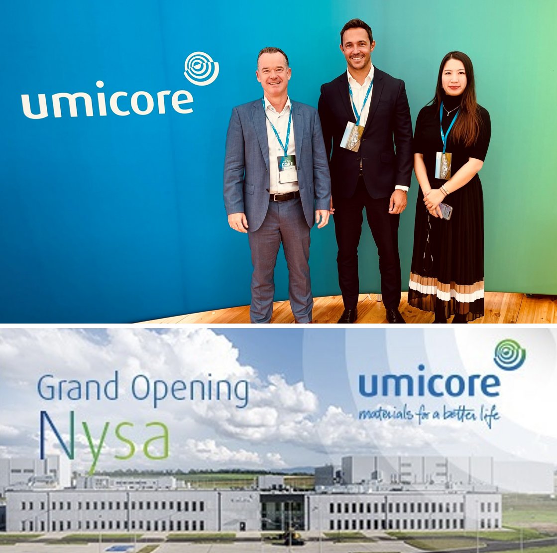 Fantastic Grand Opening of our partner <a href="/UmicoreGroup/">Umicore</a> in Poland. Umicore succeeded in building the most advanced cathode plant in the world, running on green power, sourcing responsively and sustainably, and aiming at producing up to 200GWh worth of cathode <a href="/VulcanEnergyRes/">Vulcan Energy</a>