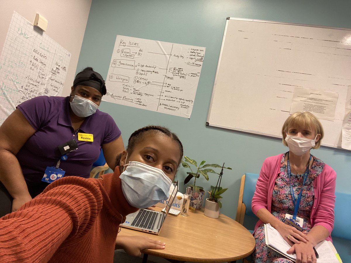 Shekelsamira's tweet photo. Patient experience progress meeting, looking forward to growing our parent forum and youth forum #northmid @datt_colette @Keshia95950563 @NorthMidNHS @SarahHa88622902 https://t.co/4t2Vnx3ptU