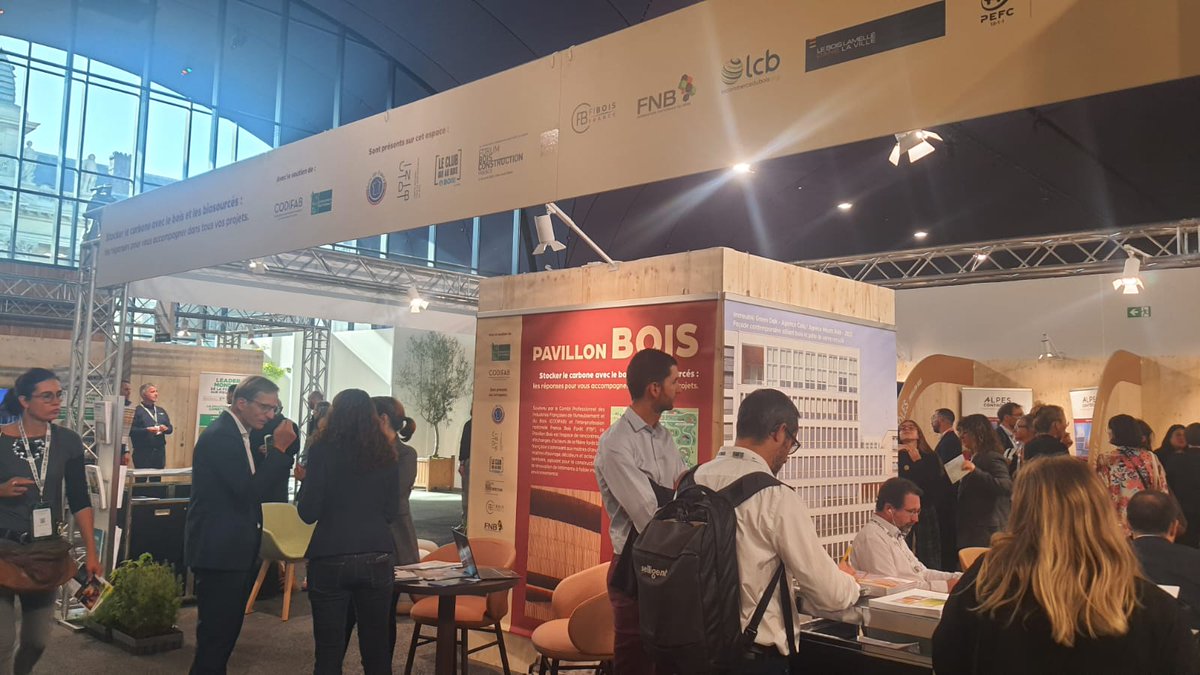 Retrouvons-nous au @Sibca_salon pour échanger sur la #Construction #Bois sur le pavillon bois au Grand Palais Éphémère !
Nous y sommes présents aux côtés des acteurs de la filière <a href="/franceboisforet/">France Bois Forêt</a> <a href="/FBIEPARIS/">FBIE</a> <a href="/leCNDB/">CNDB Le bois avance</a> @boisdefrance <a href="/PEFCFrance/">PEFC France</a> <a href="/FNBois/">FNBois</a> <a href="/uicb_Fr/">UICB Union des Industriels et Constructeurs Bois</a> <a href="/2024Bois/">France Bois 2024</a> @nvbcom_fr